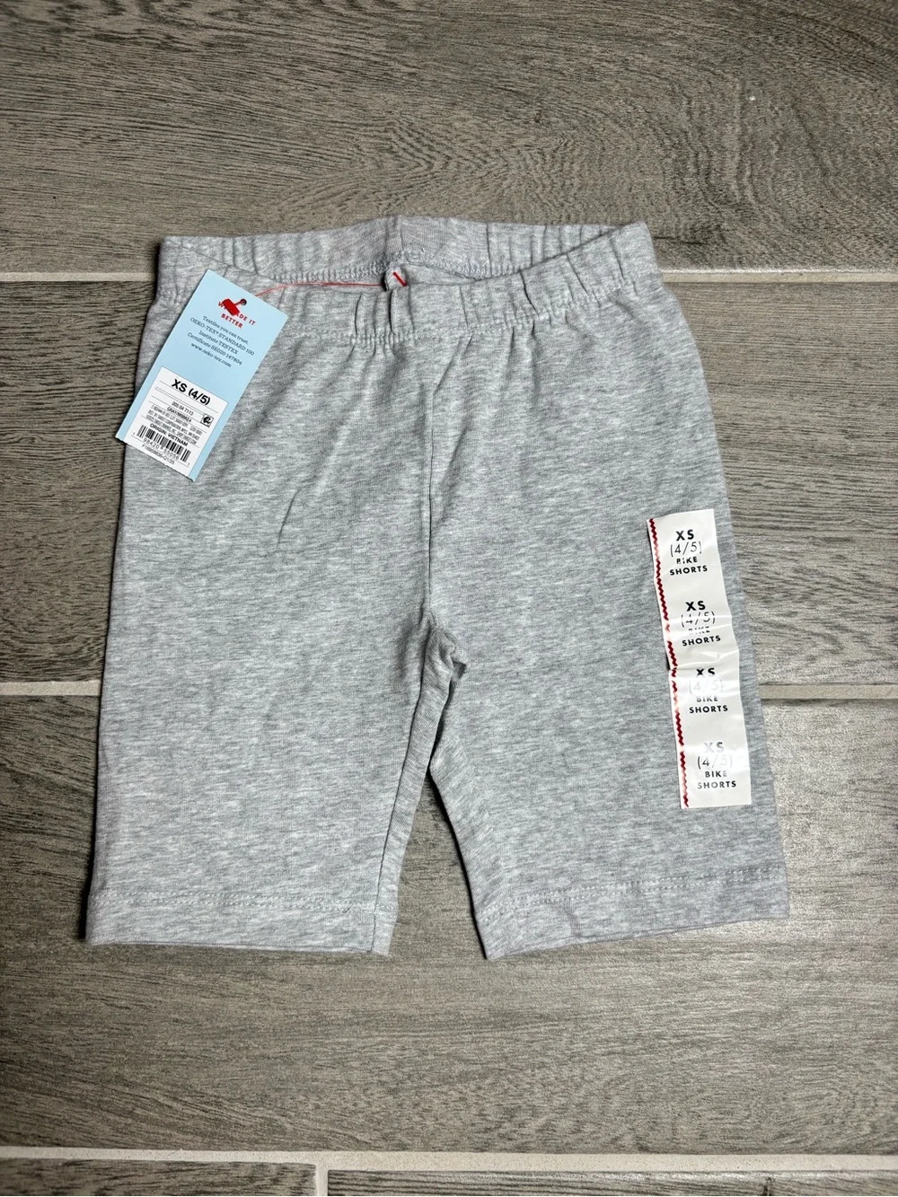 Cat & Jack Light Gray Bike Shorts